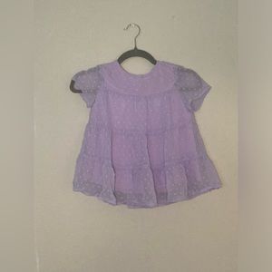 Girls Lavender Blouse